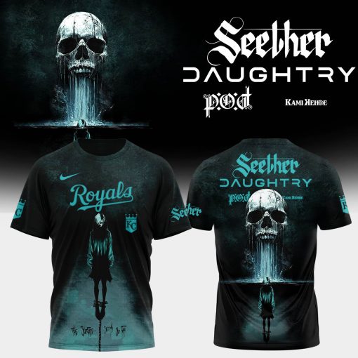 Kansas City Royals x Seether & Daughtry – Fall 2025 US Tour Tshirt