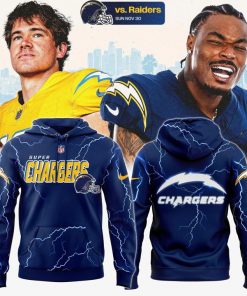Limited Edition Los Angeles Chargers Nike Navy Super Chargers Hoodie