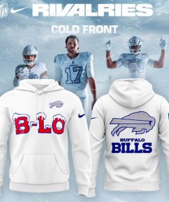 Buffalo Bills NFL Rivalries “B-LO” 2025-2026 Hoodie (White)