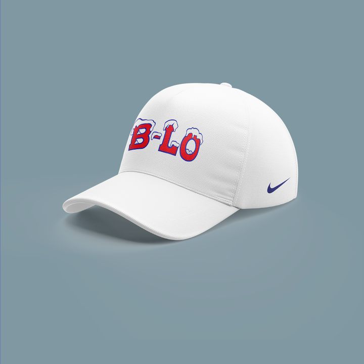 Buffalo Bills NFL Rivalries "B-LO" 2025-2026 Hoodie (White) Buffalo Bills NFL Rivalries "B-LO" 2025-2026 Hoodie (White)