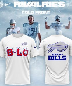 Buffalo Bills NFL Rivalries “B-LO” 2025-2026 T-Shirt (White)