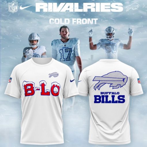 Buffalo Bills NFL Rivalries “B-LO” 2025-2026 T-Shirt (White)