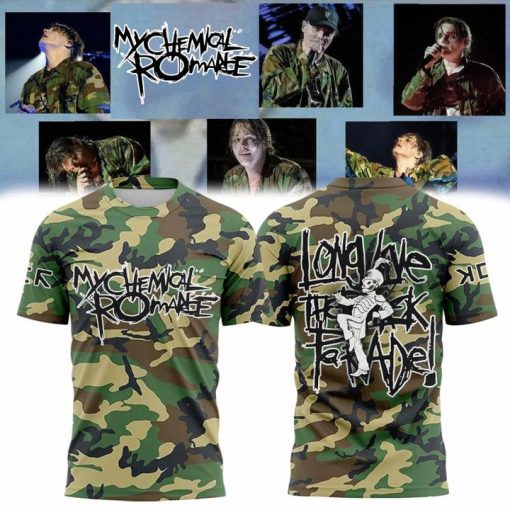 My Chemical Romance “Long Live The Black Parade” Camo T-shirt