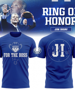 Colts “For the Boss” T-shirt – Ring of Honor Jim Irsay