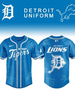 Detroit Tigers x Detroit Lion Limited Edition Jersey 2025