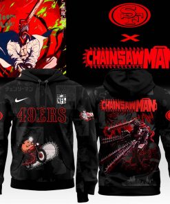 49ers x Chainsaw Man Hoodie
