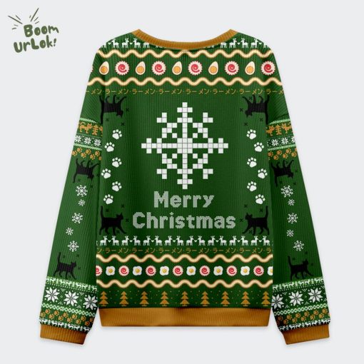 All I Want for Christmas is Ramen Cat Ugly Sweat