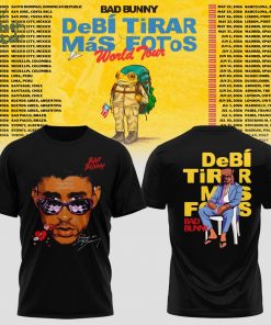 Bad Bunny – Debí Tirar Más Fotos World Tour Tshirt