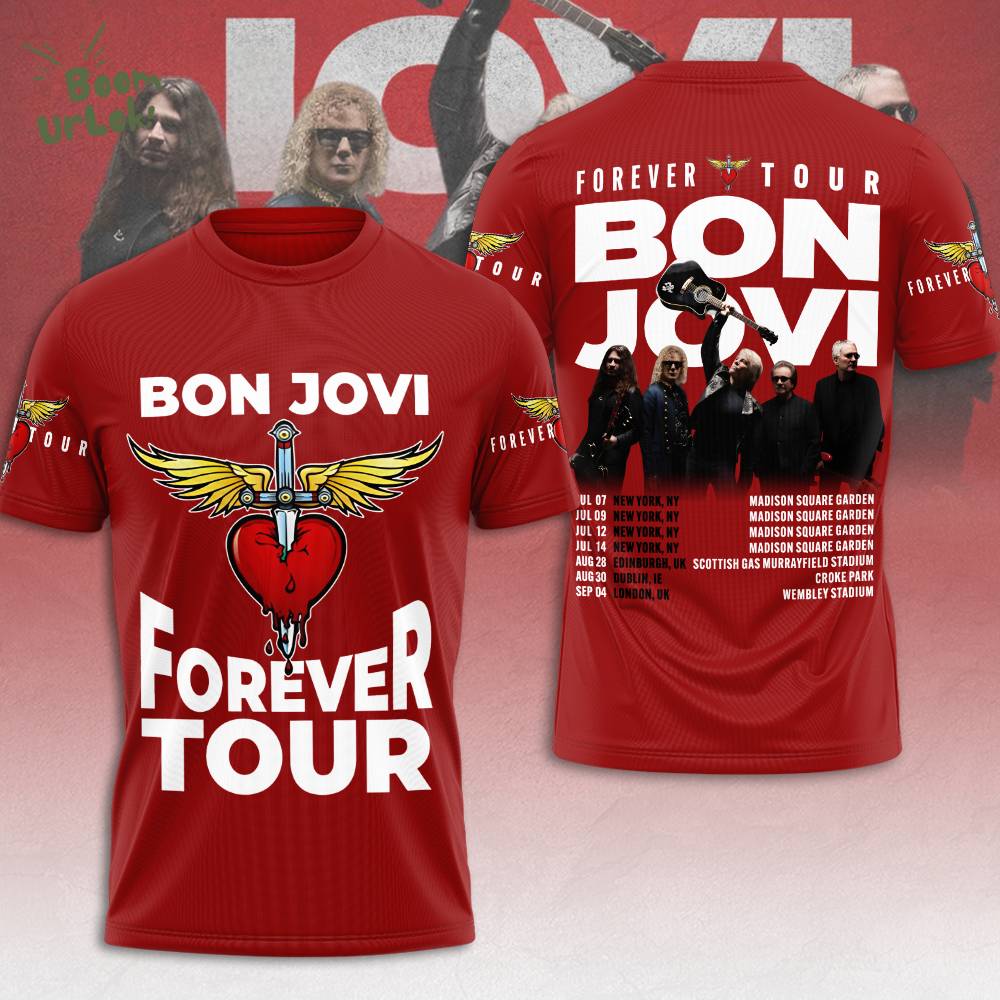 Bon Jovi 3D Apparel Bon Jovi 3D Apparel