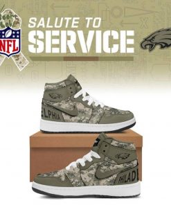 2025 Limited Edition Sneaker Veterans Day Philadelphia Eagles for fans