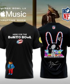 Bad Bunny Here For The BeNiTo BOwL Limited TShirt