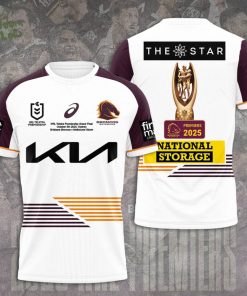 Brisbane Broncos 2025 Premiership 3D Shirt