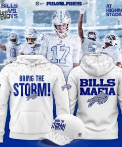Buffalo Bills “Bring The Storm” Limited Hoodie – White