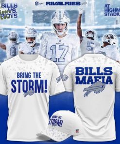 Buffalo Bills “Bring The Storm” Limited T-shirt – White