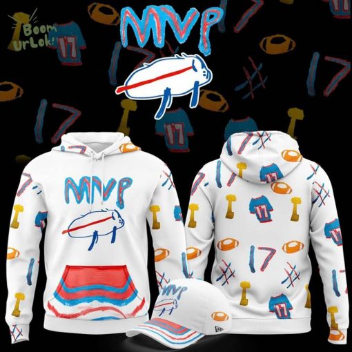 Buffalo Bills ” Josh Allen 2025 Billustration Charlie” Special Hoodie