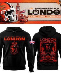 Cleveland Browns 2025 London Game Limited Hoodie