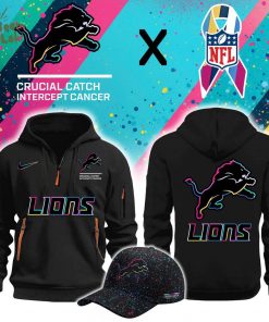 Detroit Lions 2025 Crucial Catch Limited Edition Zip Hoodie