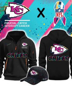 Kansas City Chiefs 2025 Crucial Catch Limited Edition Zip Hoodie