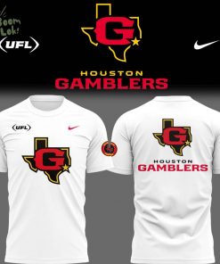 Limited Edition Houston Gamblers Football W TShirt