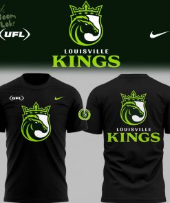 Limited Edition Louisville Kings Football Black TShirt