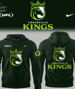 Limited Edition Louisville Kings Football Green Hoodie
