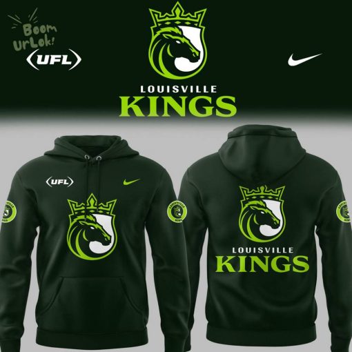Limited Edition Louisville Kings Football Green Hoodie