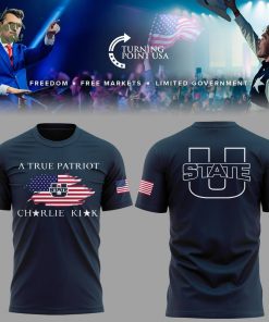 Limited Edition Utah State x Turning Point USA 2025 TShirt