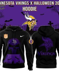 Minnesota Vikings x Halloween 2025 Hoodie