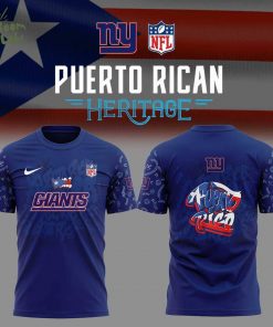 NY.Giants Puerto Rican Heritage Shirt