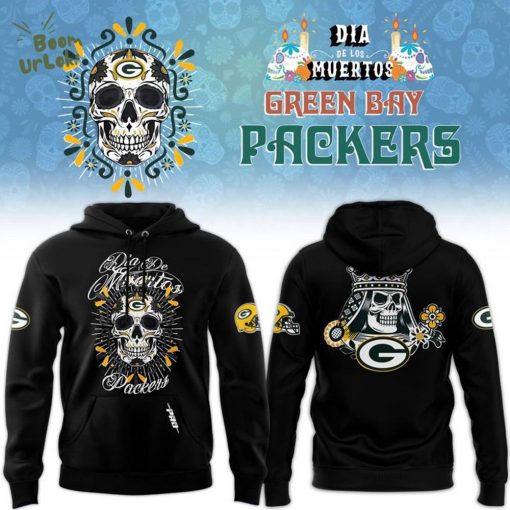 Packers Pro Standard Eternal Skull Hoodie – Black