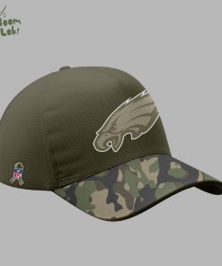 Philadelphia Eagles Nike Olive 2025 Salute to Service Sideline Standard Hoodie