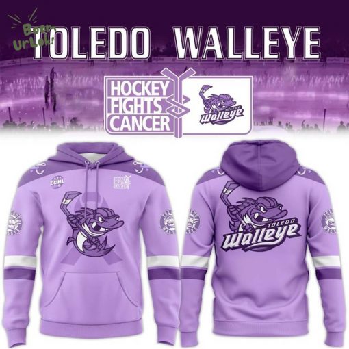 Toledo Walleye Hockey Fights Cancer 2025-2026 Hoodie