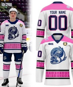 Brampton Steelheads Pink in the Rink 2025-2026 Hockey
