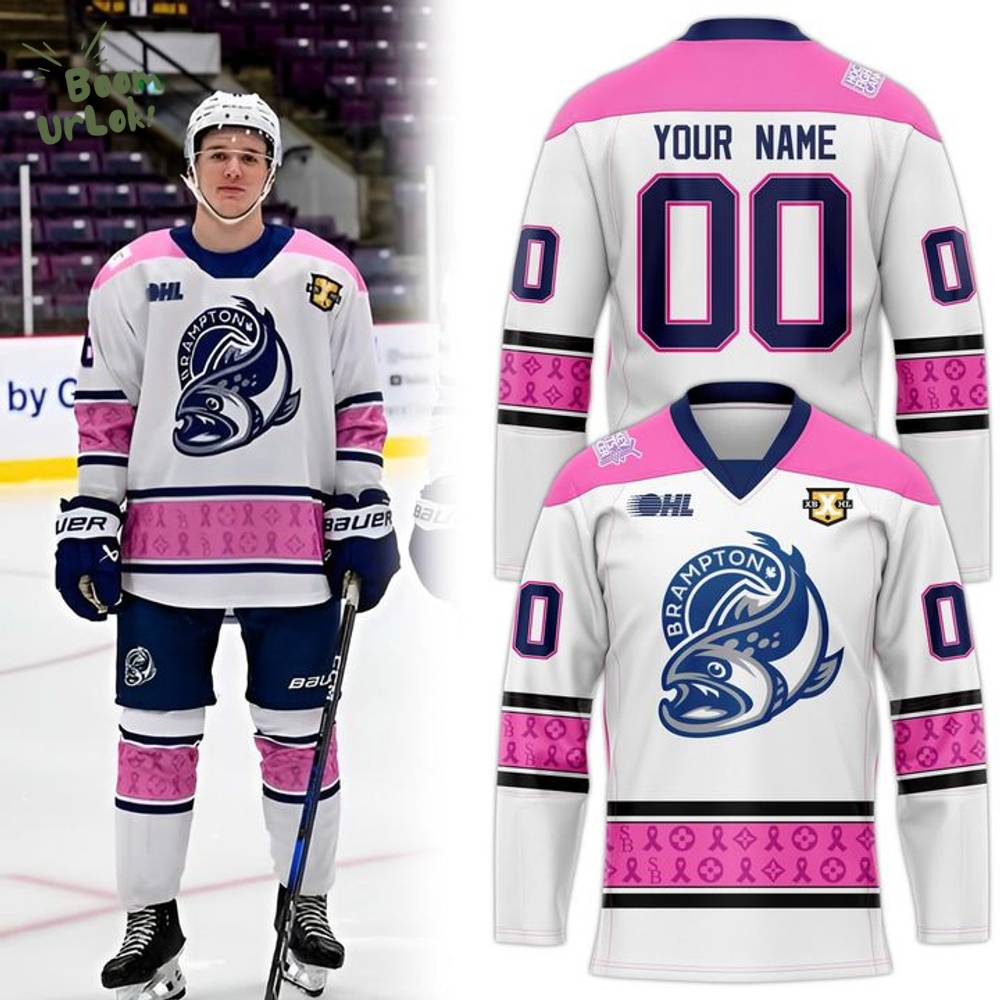 Brampton Steelheads Pink in the Rink 2025-2026 Hockey Brampton Steelheads Pink in the Rink 2025-2026 Hockey