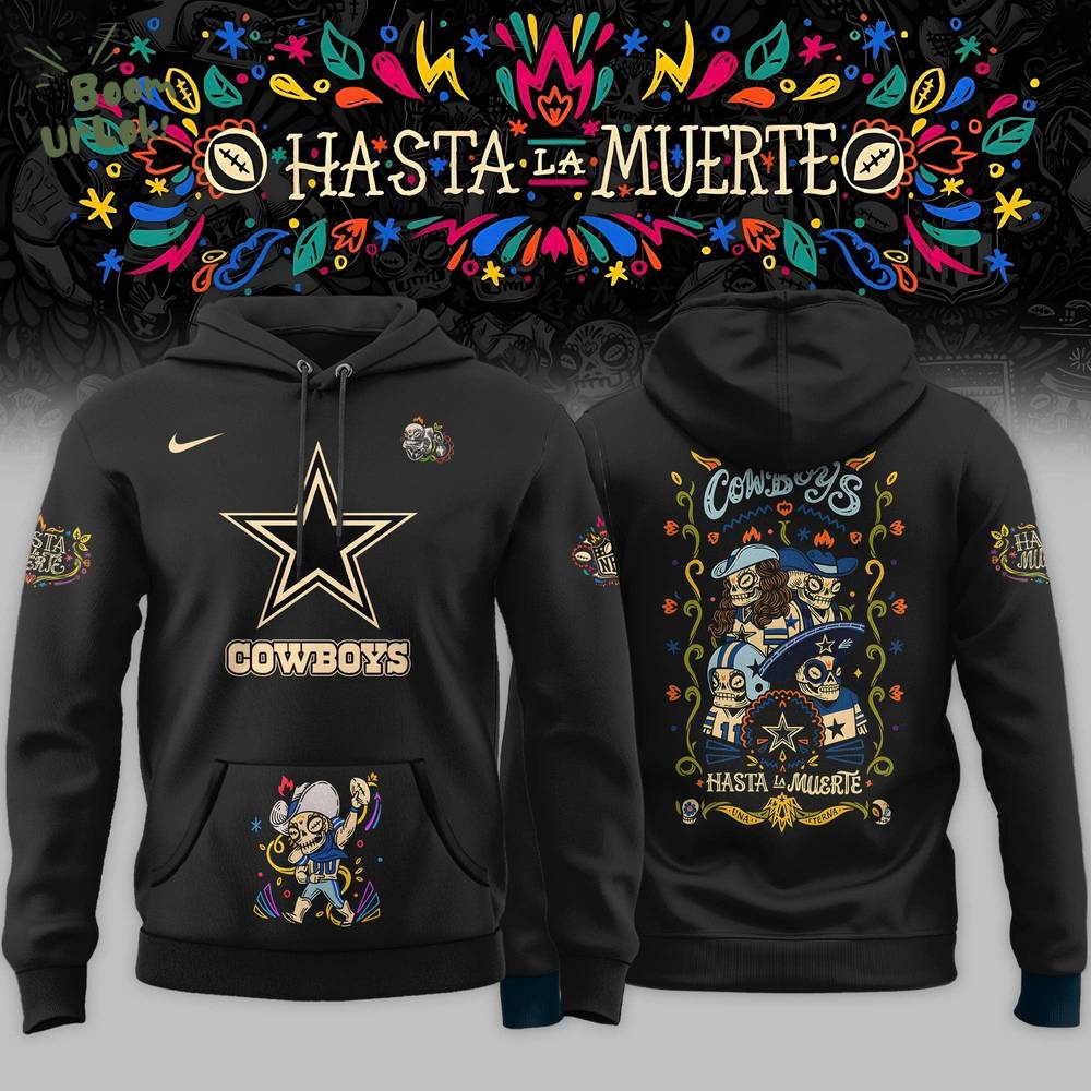 Cowboys x Hasta la Muerte 2025 Special Editions Hoodie Cowboys x Hasta la Muerte 2025 Special Editions Hoodie