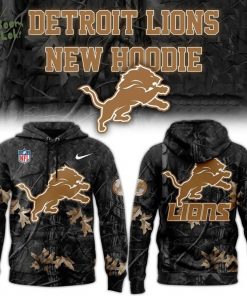 Detroit Lions New Camo 2025-2026 Hoodie