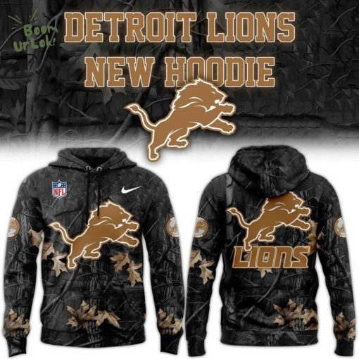 Detroit Lions New Camo 2025-2026 Hoodie