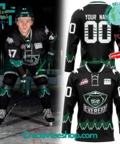 Everett Silvertips Nightmare New 2025 Custom Hockey Jersey