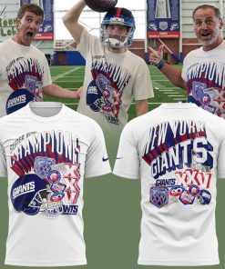 Exclusive Version New York Giants Tshirt 2025