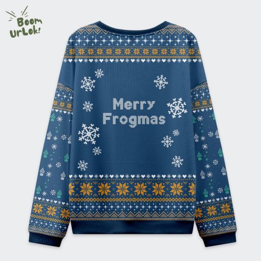 Funny Frogmas Mischief Ugly Sweat