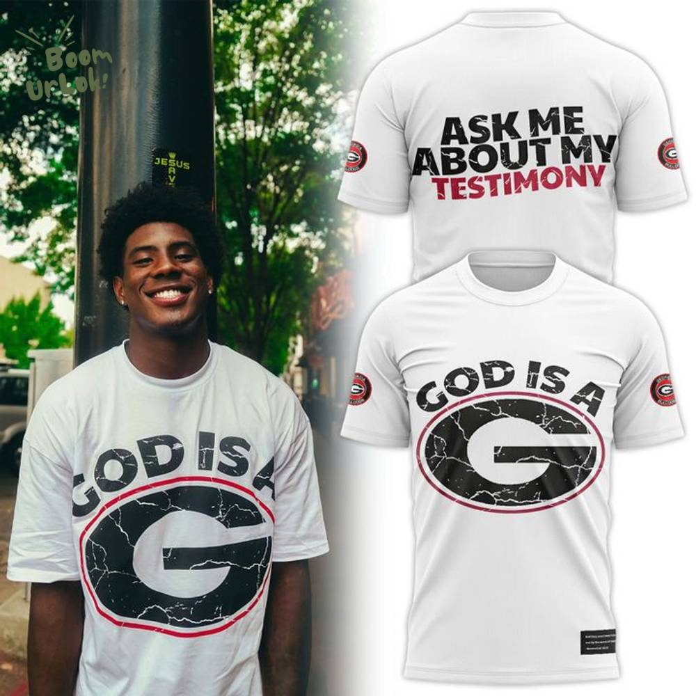 Georgia Football "God Is A G" T-shirt Georgia Football "God Is A G" T-shirt