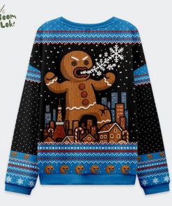 Gingerbread Monster Christmas Ugly Sweat