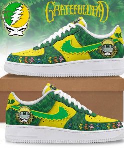 Greateful Dead Oregon Duck Grateful Ducks Nike Air Force One Shoes