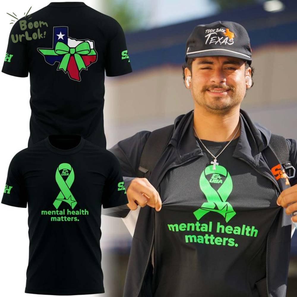 Green Out for Mental Health – Sam Houston Shirt Green Out for Mental Health – Sam Houston Shirt