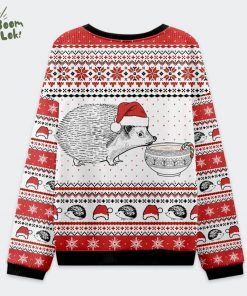 Hedgehog Rejection Christmas Ugly Sweat