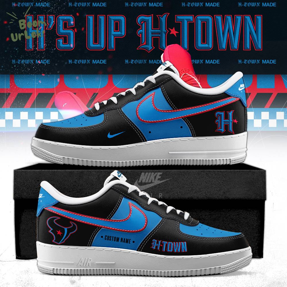 Houston Texans 2025 H-Town Special Edition AF1 Sneakers Houston Texans 2025 H-Town Special Edition AF1 Sneakers