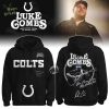 Washington Commanders Black 2025 NFL Madrid Game Black Hoodie
