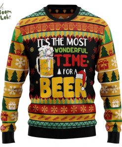 It’s The Most Wonderful Time For A Beer Ugly Christmas Sweater