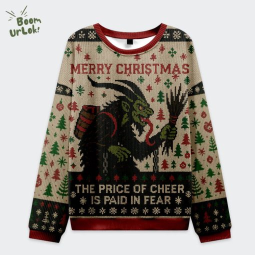 Krampus：The Price Of Cheer Is Paid In Fear Christmas Ugly Sweat