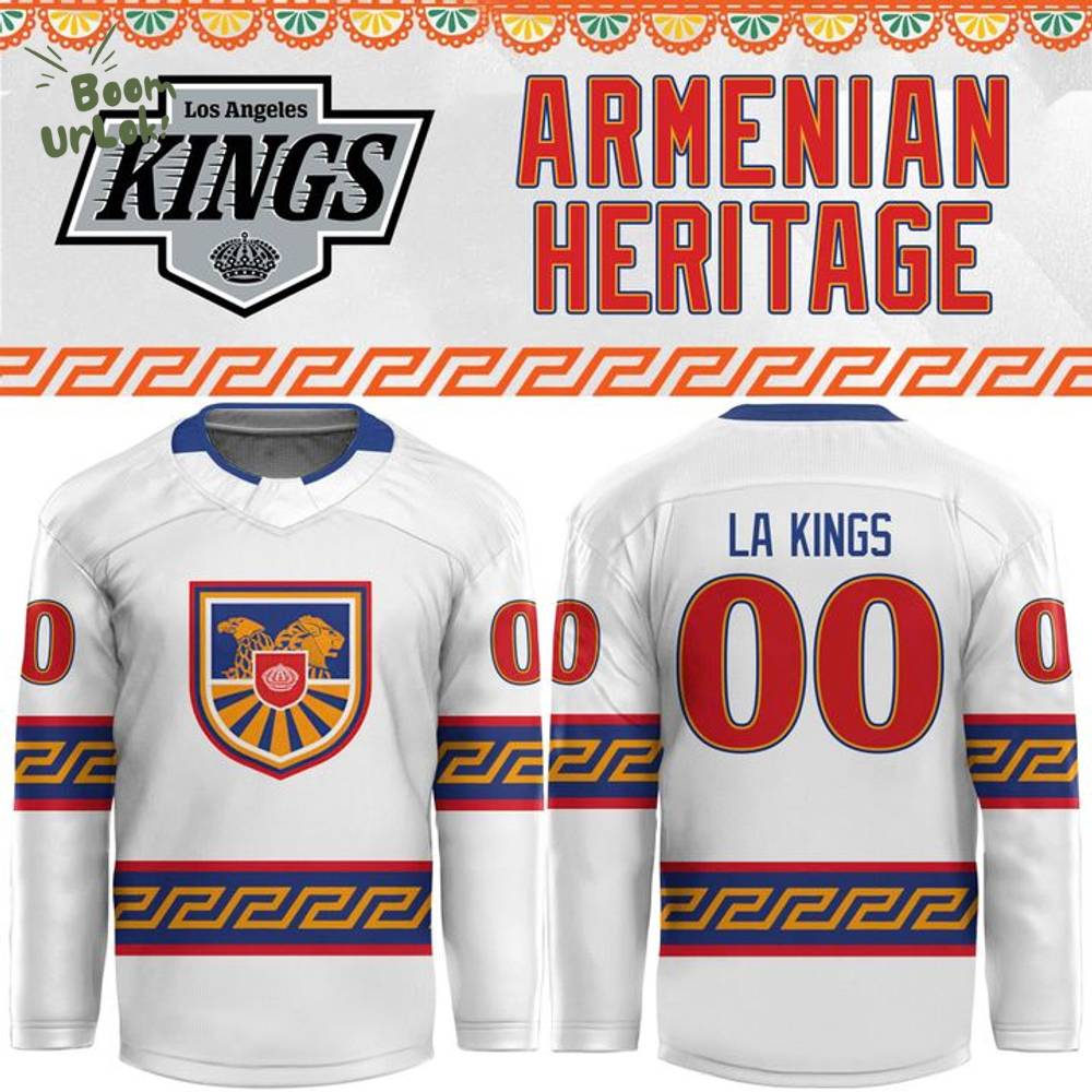 LA Kings x 2025 Armerian Heritage Limited Jerseys LA Kings x 2025 Armerian Heritage Limited Jerseys